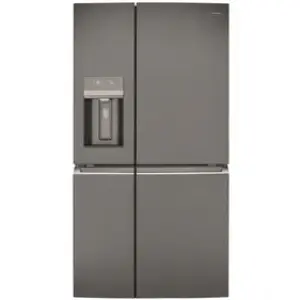 Westinghouse 680L French Door Fridge with Ice and Water Dispenser Dark Stainless Steel WQE6870BA
