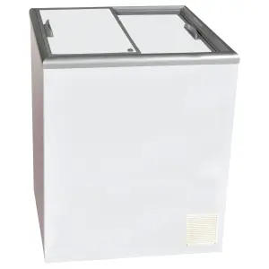 Nova 2 SSL - Solid Sliding Lid Flat Top Display & Storage Freezer