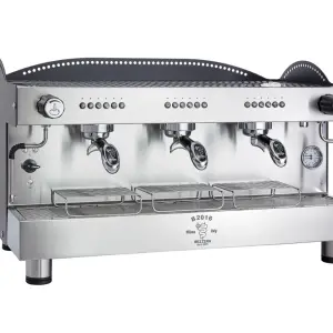 Bezzera 3L Black 3-Group Professional Espresso Machine BZB2016B3DE