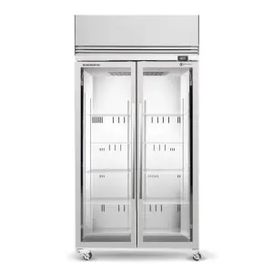 TMF1000N-AC 2 Glass Door Display or Storage Freezer, Lit Sign