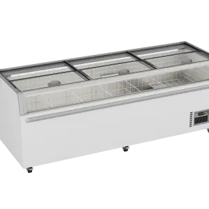 Thermaster Supermarket Island Freezer with Glass Sliding Lids ZCD-L250G